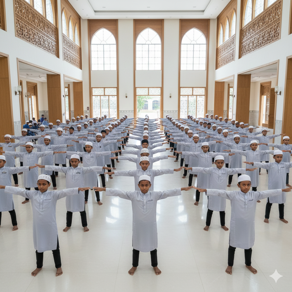 Students Reading Quran